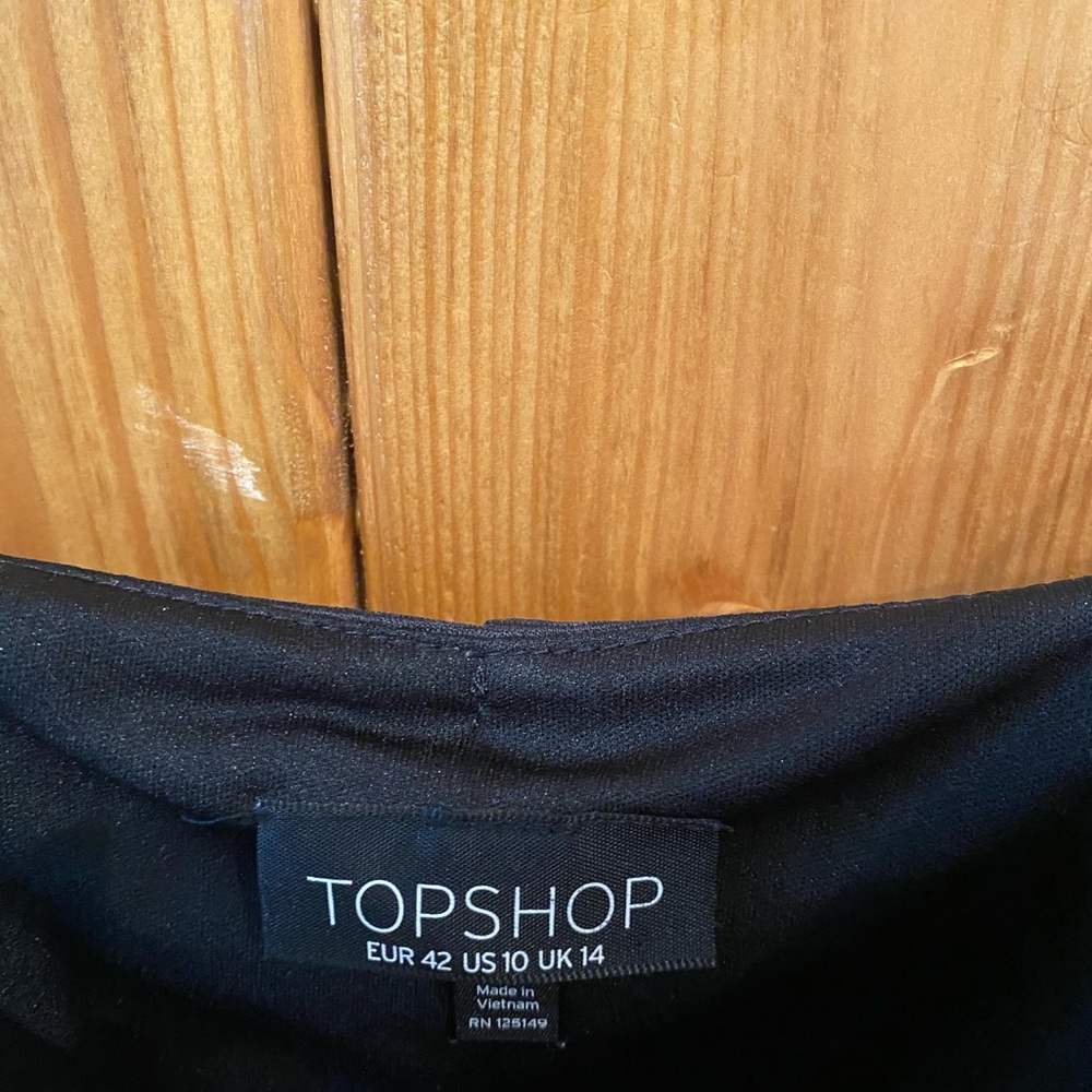 TOPSHOP Black dress